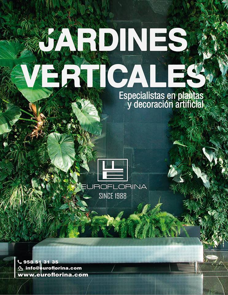 Decoración con jardines verticales 2019