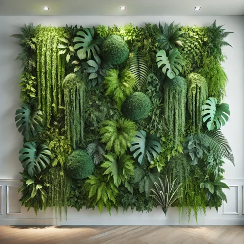decorar con plantas artificiales